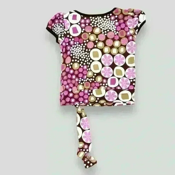 BCX Girls Pink Brown Top Size 5 - Picture 3 of 3